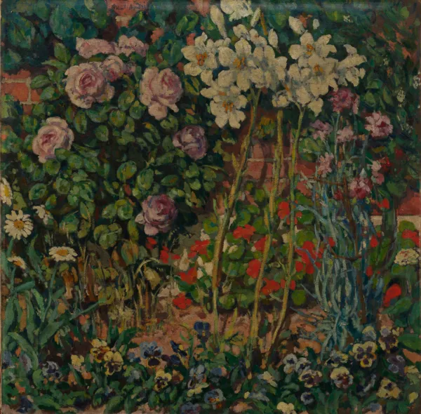 Albert André, "Blomsterbed", u. å. Inv. nr. 368. Fotograf Anders Sune Berg