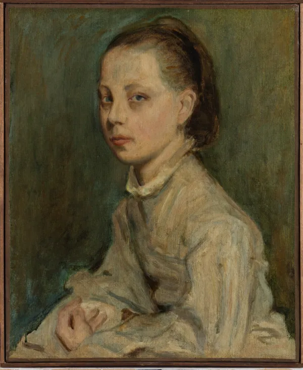 Anonym, "En ung pige", (ca. 1860-65). Inv. nr. 184 WH. Fotograf Anders Sune Berg
