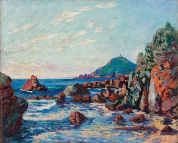 Armand Guillaumin, "Pointe de la Beaumette, Agay Saint Raphaël", 1901. Inv. nr. 193 WH. Fotograf Anders Sune Berg