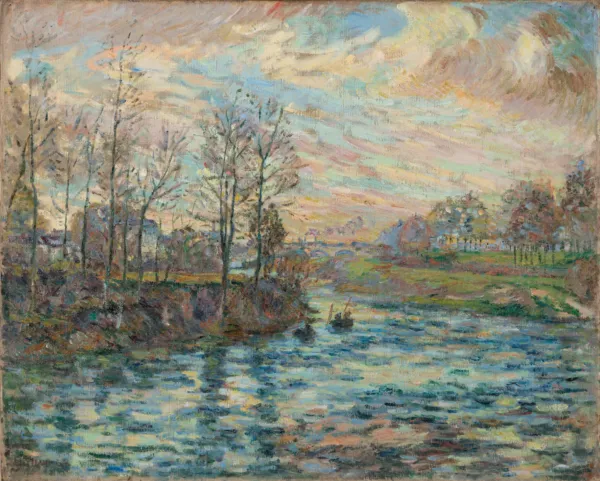 Armand Guillaumin, "Seinen ved Charenton", (ca. 1882). Inv. nr. 191r WH. Fotograf Anders Sune Berg