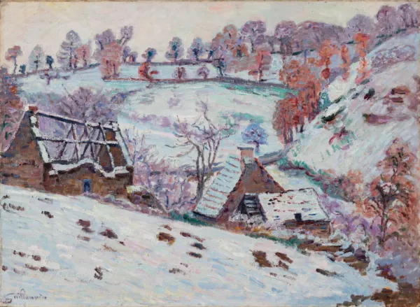 Armand Guillaumin, "Snelandskab", (1890erne). Inv. nr. 227 WH. Fotograf Anders Sune Berg