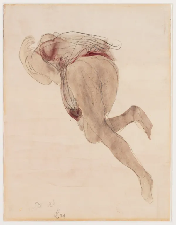 Auguste Rodin, "Nøgen meteor", u. å. Inv. nr. 310 WH. Fotograf Anders Sune Berg