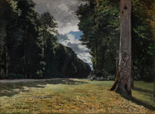 Claude Monet, "Chailly-pavéen i Fontainebleau-skoven", (1865). Inv. nr. 250 WH. Fotograf Anders Sune Berg