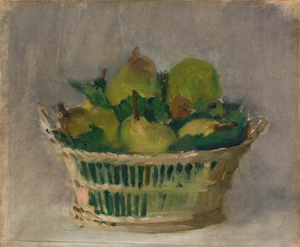 Édouard Manet, "Kurv med pærer", 1882. Inv. nr. 197 WH. Fotograf Anders Sune Berg