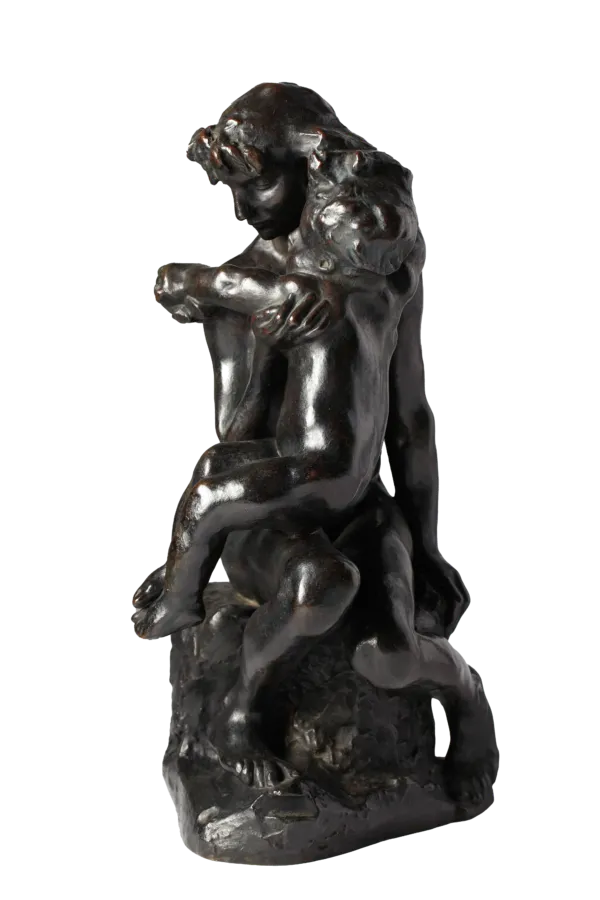 Auguste Rodin, "Bror og søster", (Modelleret 1890). Inv. nr. 303 WH. Fotograf Anders Sune Berg
