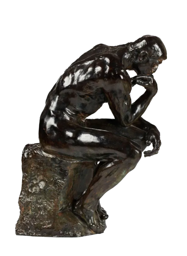 Auguste Rodin, "Grubleren", (Modelleret 1880). Inv. nr. 305 WH. Fotograf Anders Sune Berg